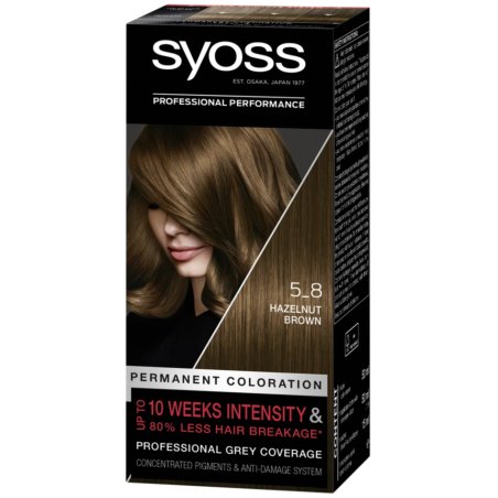Syoss Color 58 Hazelnut Hair Color By Syoss