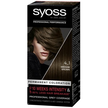SYOSS Professional Performance hair colour Brown