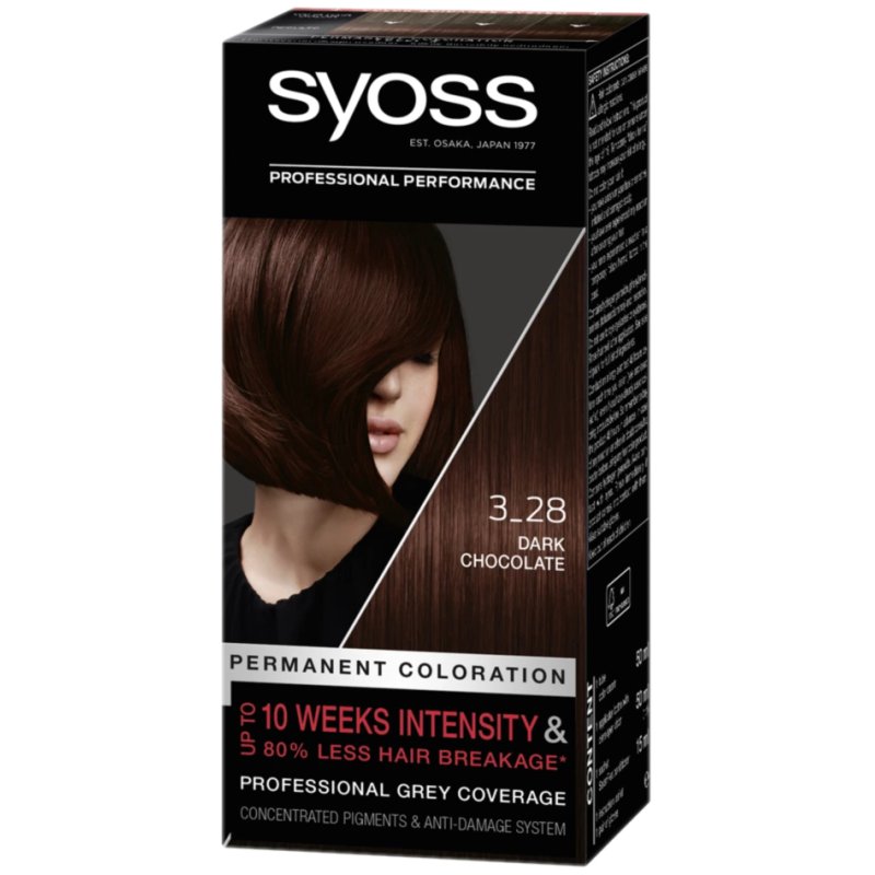 SYOSS Professional Performance hair colour Brown