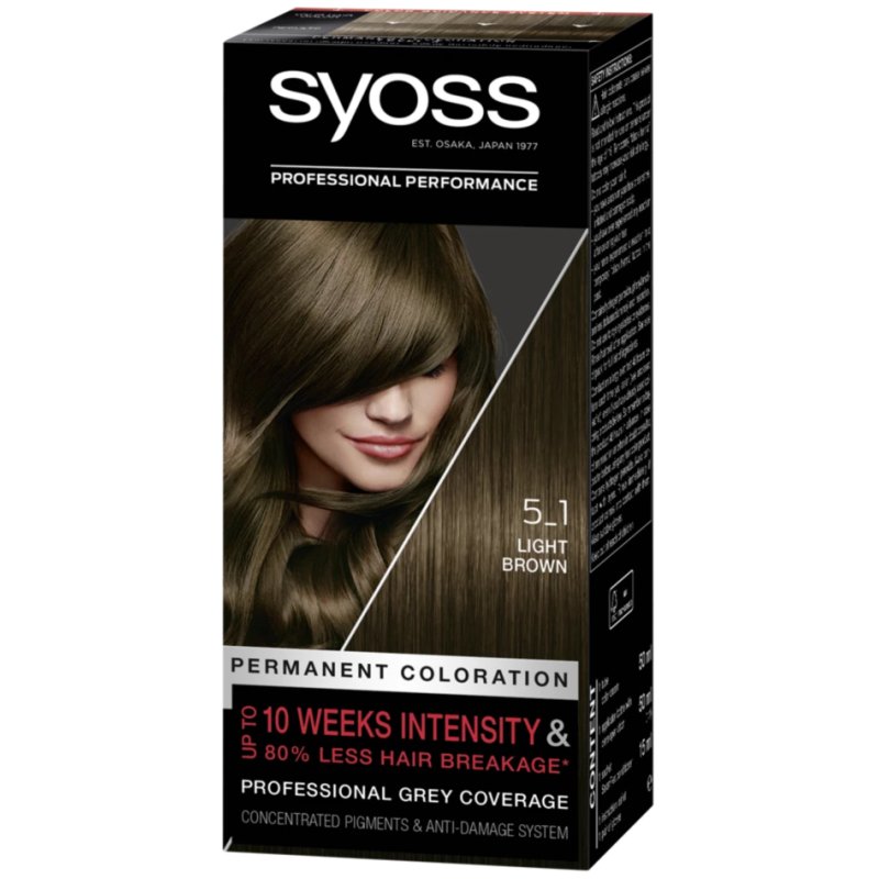 SYOSS Professional Performance couleur de cheveux Marron