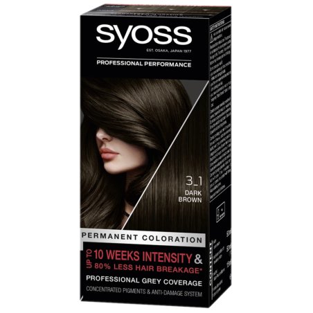 SYOSS Professional Performance hair colour Brown