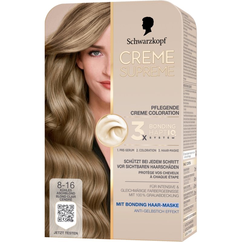 Creme Creme Supreme 816 Cool Ash Blonde
