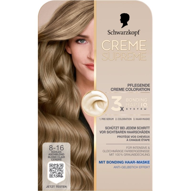 Schwarzkopf Creme Supreme hair colour Blonde