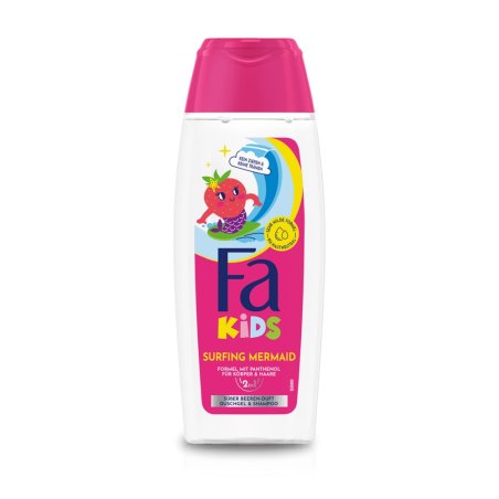 Fa Kids Surfing Mermaid 250 ml Shower gel Girl Body & hair Strawberry