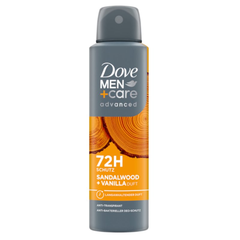 Dove Men Antiperspirant Deodorant Sandalwood And Vanilla