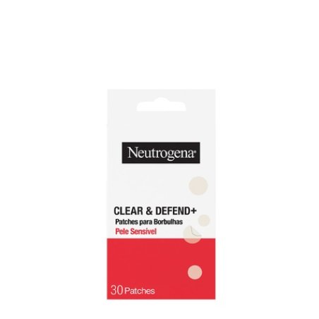 Neutrogena Clear & Defend Patches For Blemishes Sensitive Skin 30 Units
