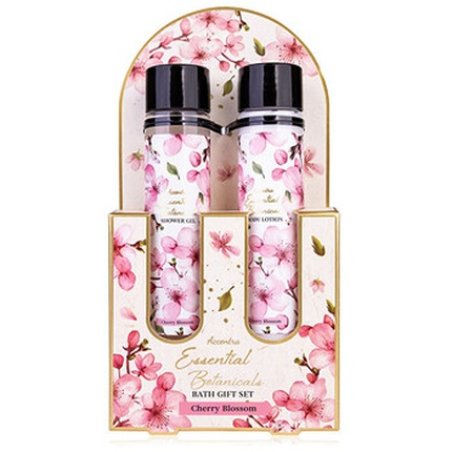 Accentra Cherry Blossom Essential Botanicals Body Care Set