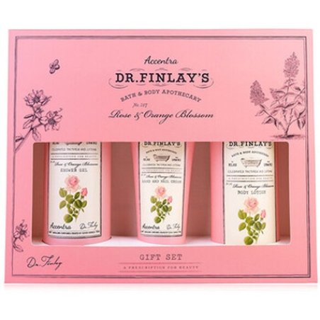 Accentra Rose & Orange Blossom Dr Finlay's Bath Care Set