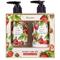Accentra Strawberry & Vanilla Essential Botanics Hand Care Set