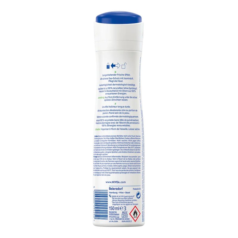 Nivea Deodorant Spray Fresh Pure