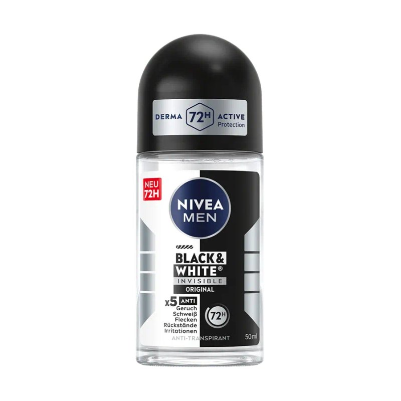 NIVEA MEN Black & White Invisible Original Roll deodorant 50 ml 1 pc(s)