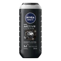 NIVEA Active Clean 250 ml Shower gel Men Body