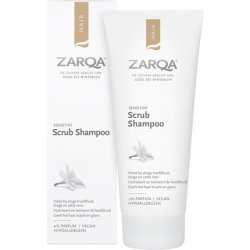 Zarqa Hair Shampoo Scrub Sensitive Gentle Cleansing For Sensitive Scalps