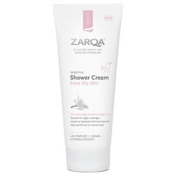Zarqa Body Shower Cream For Dry Skin Sensitive Gentle Cleansing For Sensitive Skin