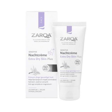 Zarqa Face Night Cream Extra Dry Skin Plus Sensitive