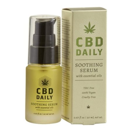Earthly Body Soothing Serum 07 Fluid Ounces 20 Milliliters