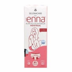 Enna Enna Teens Menstrual Hipster Brief Size 152 Black Moderate Flow