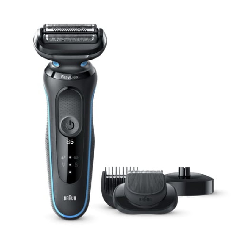 Braun Series 5 50-M4500cs Foil shaver Trimmer Black, Blue
