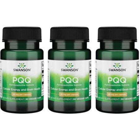 Swanson Pqq Pyrroloquinoline Quinone 20mg 30 Veg Caps - Pack of 3