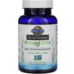 Garden Of Life Dr Formulated Vegan Prenatal Dha 30 Softgels