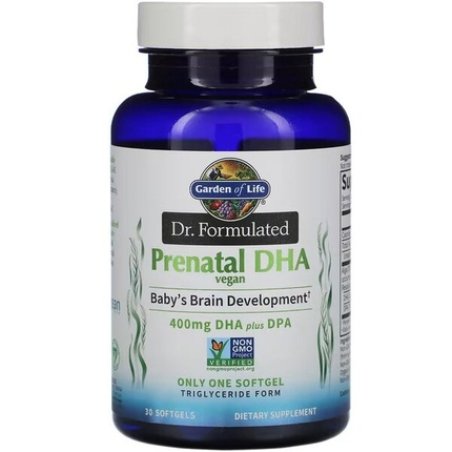 Garden Of Life Dr Formulated Vegan Prenatal Dha 30 Softgels