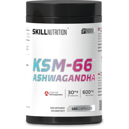 Skill Nutrition Ksm66 Ashwagandha 180 Vegan Capsules