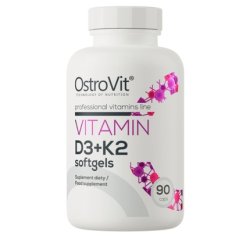 Ostrovit Vitamin D3 K2 90 Softgels
