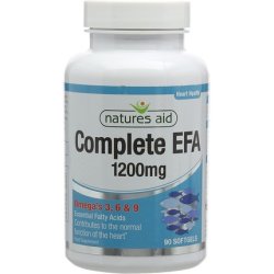 Natures Aid Complete EFA Omega 3 6 9 90 Capsules