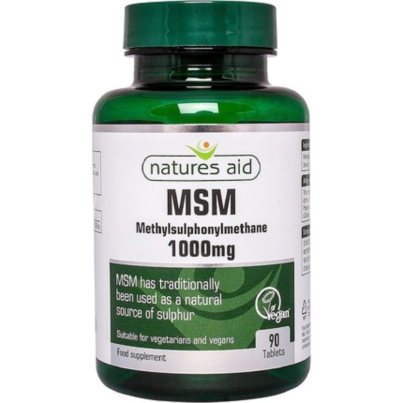 MSM Methylsulphonylmethane 1000mg