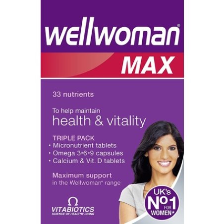 Vitabiotics Wellwoman Max 84 Capsules