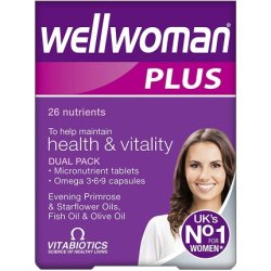 Vitabiotics Wellwoman Plus Omega 3 6 9 56 Tablets Capsules