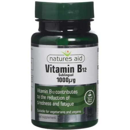 Natures Aid Vitamin B12 Tablets 1000ug 90 Tablets
