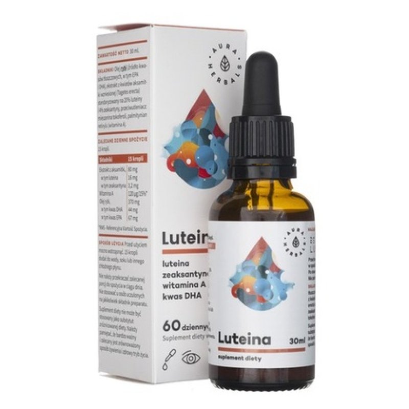 Aura Herbals Lutein Zeaxanthin Dha And Epa Acids 30ml