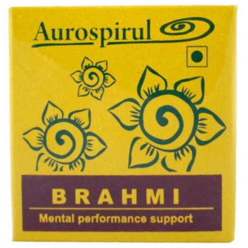 AUROSPIRUL Brahmi Memory and Concentration Supplement 100 Capsules