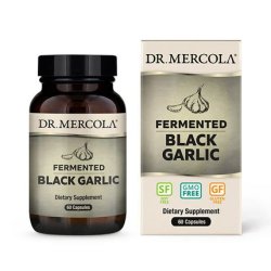 Dr. Mercola Fermented Black Garlic 60 Capsules
