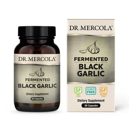 Dr. Mercola Fermented Black Garlic 60 Capsules