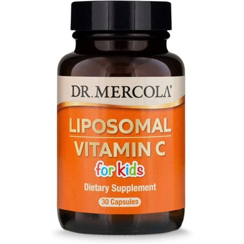 Dr. Mercola Liposomal Vitamin C for Kids 30 Capsules