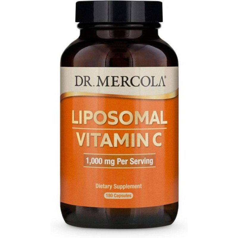 Dr. Mercola Liposomal Vitamin C 180 Capsules