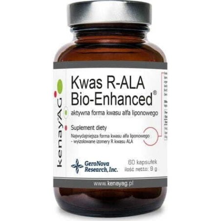 R-ALA Acid Bio-Enhanced 60 Capsules kenayAG