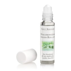 Sanct Bernhard Hyaluronic Acid Eye Roll-On with Skin-Smoothing Hyaluronic Acid and Moisturizing Aloe Vera 10ml