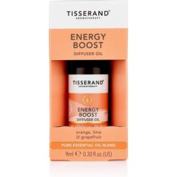 Tisserand Aromatherapy Energy Boost Aromatherapy Diffuser Oil Orange Lime Grapefruit Essential Oil 9ml