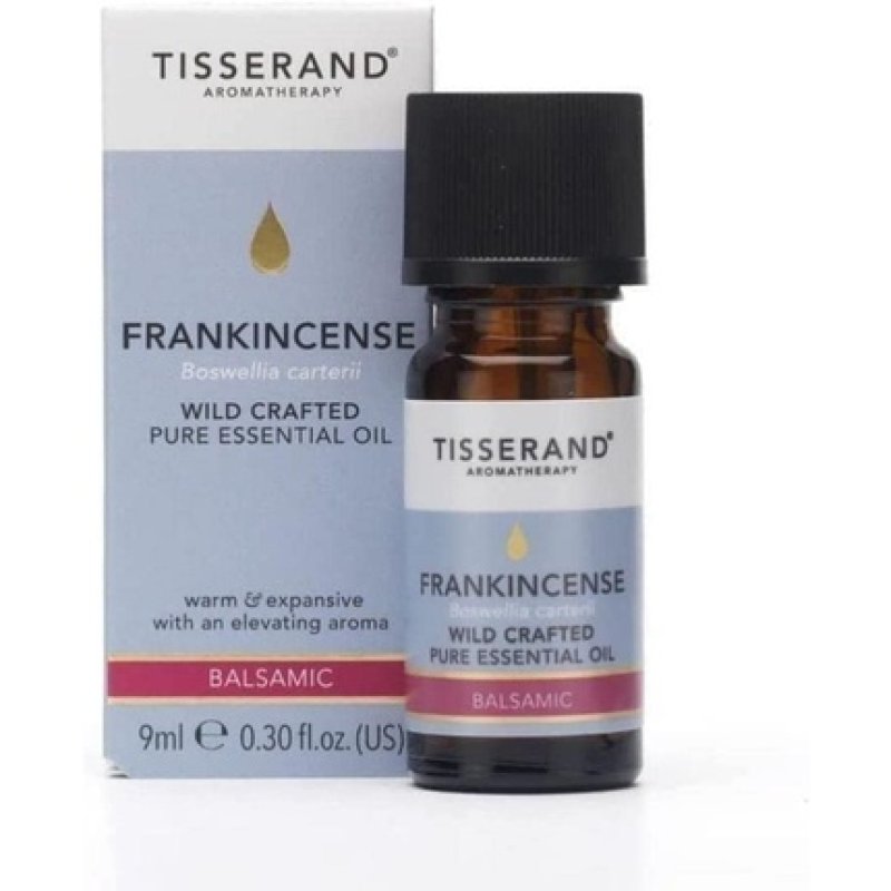 Tisserand Aromatherapy Frankincense Essential Oils 9ml - Ideal for Home Oil Diffusers