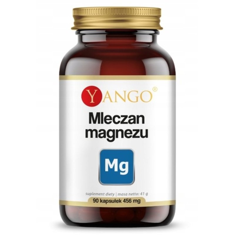Yango Magnesium Lactate 90 Capsules Long Term