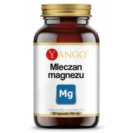 Yango Magnesium Lactate 90 Capsules Long Term