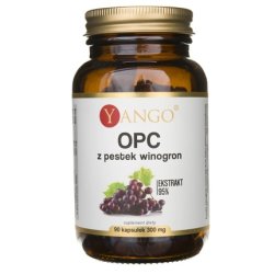 Yango OPC 95% Grape Seed Extract 90 Capsules