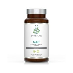 Cytoplan Nacetyl Cysteine 60 Vegetable Capsules