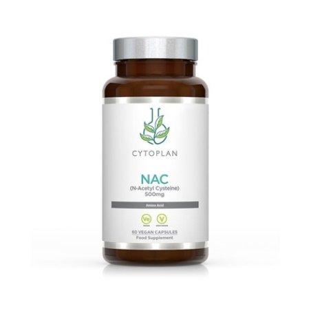 Cytoplan Nacetyl Cysteine 60 Vegetable Capsules