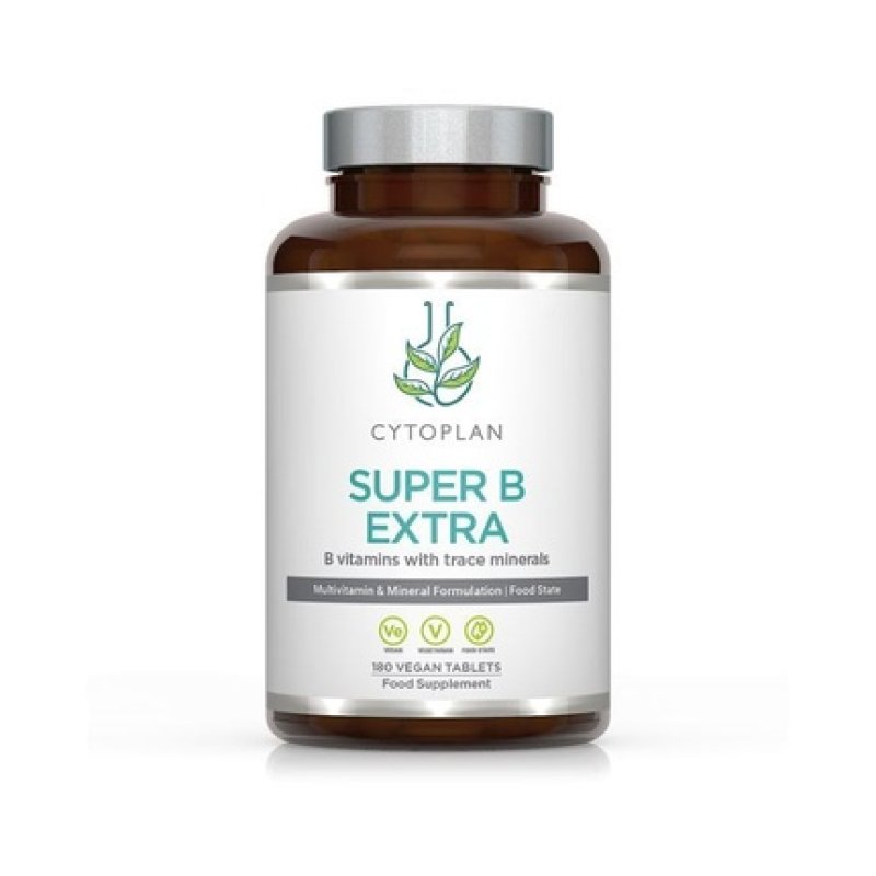 Cytoplan Super B Extra 180 Vegan Tablets