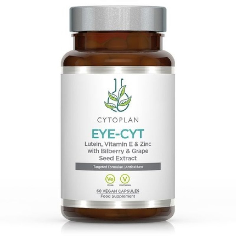 Cytoplan Eyecyt 60 Vegetable Capsules