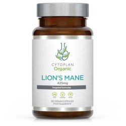 Cytoplan Lion's Mane 60 Vegetable Capsules